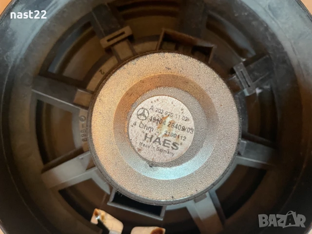 Високоговорител 203 820 11 02 за MERCEDES-BENZ C-CLASS седан (W203), снимка 3 - Части - 51385094