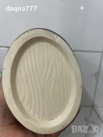 Ръчно Handarbeit Порцеланово буре за уиски  Германия от 70-те години , снимка 9 - Антикварни и старинни предмети - 49526280