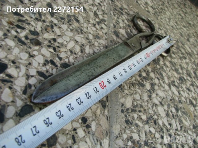 Британска шивашка ножица-2, снимка 4 - Антикварни и старинни предмети - 28486358