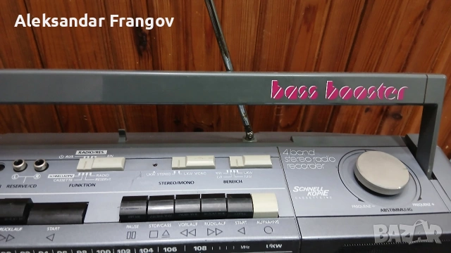 TELEFUNKEN RC 760 TS, снимка 4 - Радиокасетофони, транзистори - 53212146