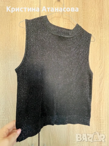 Потник лъскав рипс топ, снимка 4 - Потници - 53056634