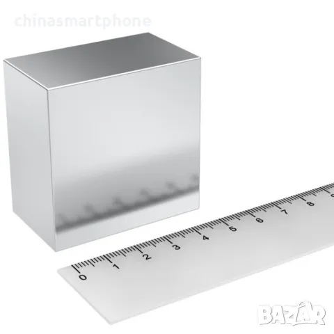 Неодимов магнит 50x50x30mm МАГНИТ неодимов N52, magnit от moqtmagazin.com (Моят магазин), снимка 3 - Други инструменти - 49475490