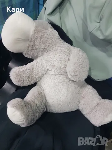  Големи Плюшени играчки 63см куче и 45см слон и мече, снимка 6 - Плюшени играчки - 47966857