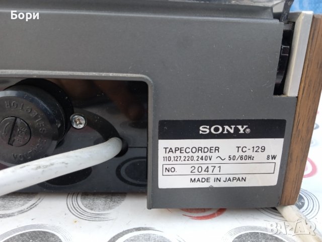 SONY TC-129 Дек/Касетофон, снимка 13 - Декове - 39048720