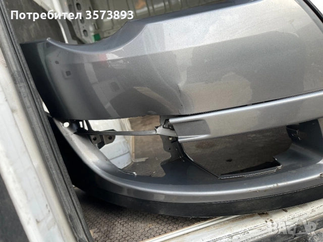 Предна броня за VW Passat B6 (Пасат 6) – Сив металик, снимка 3 - Части - 53499813