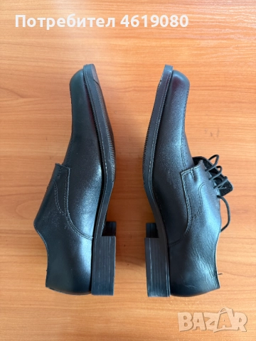 Мъжки официални обувки Cumberland – естествена кожа, номер 43, снимка 2 - Официални обувки - 52056763