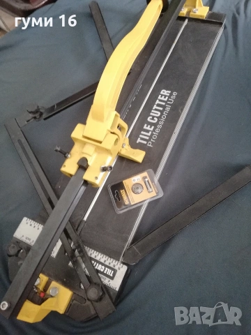 машина за плочки 600мм нова със лазер и резервен нож, снимка 2 - Други машини и части - 53109309