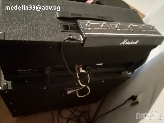 Marshall Super LEAD 150W,2x75 Celestion G12T-75 Vintage, stereo, Made in England, снимка 3 - Китари - 38349922