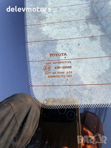 6480102190 / 6481102440 задно стъкло от Toyota Corolla 1.6i Valvematic Comfort, 132ph., engine 1ZRV,, снимка 4 - Части - 53482521