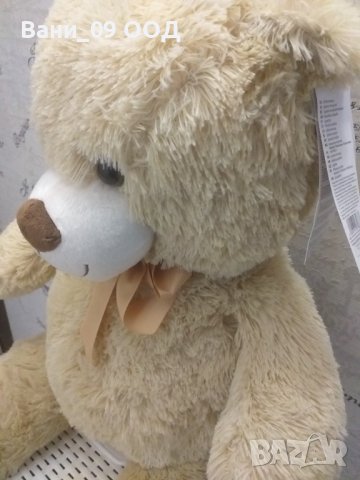 80см! Пухкаво плюшено мече-2 цвята, снимка 5 - Плюшени играчки - 38629658