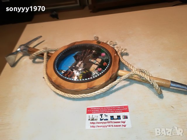 пикел-52х16см-внос швеицария 2805222125, снимка 15 - Антикварни и старинни предмети - 36905482