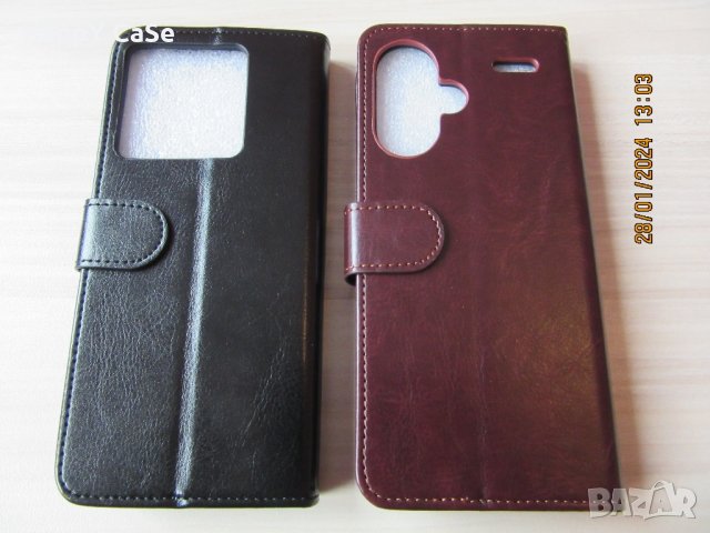 Xiaomi Redmi Note 13 Pro 4G 5G / 13 Pro+ / 13 4G 5G / Кожен калъф кейс тип тефтер, снимка 7 - Калъфи, кейсове - 43791529