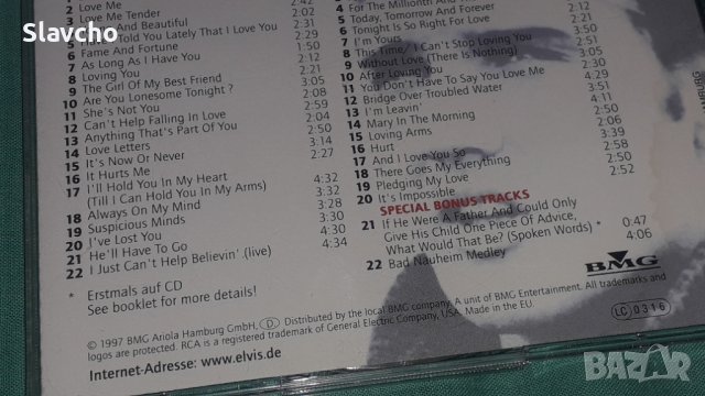 Компакт дискове на - Elvis Presley – Forever In Love (1997, CD) 2-CD BOX- Limited Edition, снимка 15 - CD дискове - 43039333