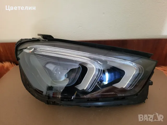 Десен фар Mercedes GLE Led High Performance W167 desen far мерцедес, снимка 2 - Части - 47817634
