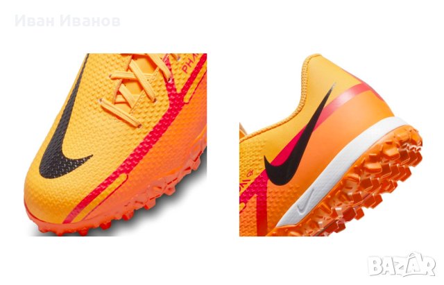стоножки  Nike Phantom GT II Academy TF  номер 38,5, снимка 5 - Футбол - 43673819