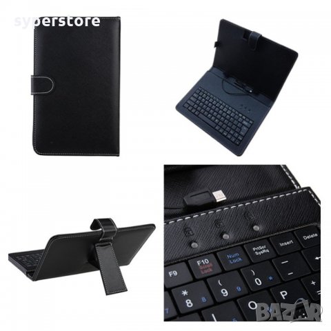 Калъф за таблет с клавиатура 7" TC0001 Tablet Case with keyboard microUSB, снимка 4 - Клавиатури и мишки - 10890965