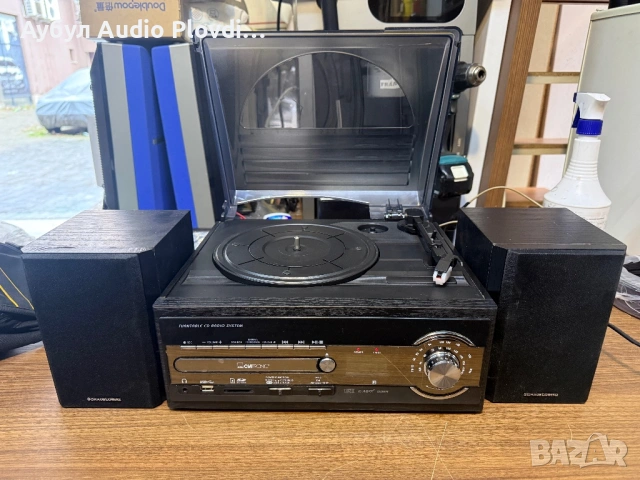 CLATRONIC MC 1033 CD-, MP3-USB-TUNER- TURNTABLE, снимка 3 - Аудиосистеми - 53276231