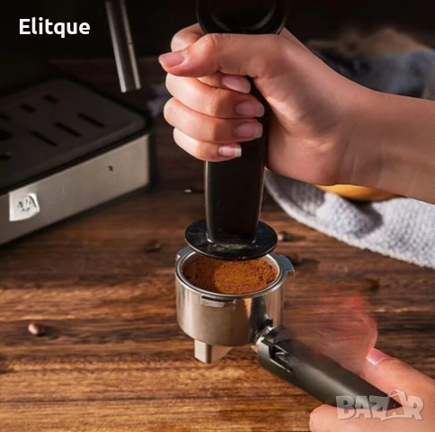 Кафемашина – Еспресо и капучино с млечна пяна, неръждаема стомана, снимка 2 - Кафемашини - 52842500