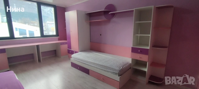 Двойно детско обзавеждане , снимка 3 - Спални и легла - 53255468