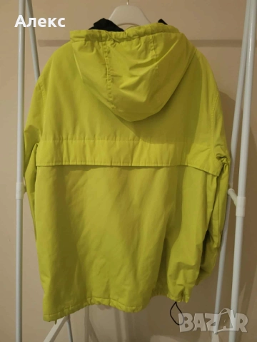 Уникално,мъжко яке в цвят лайм., снимка 7 - Якета - 52410932