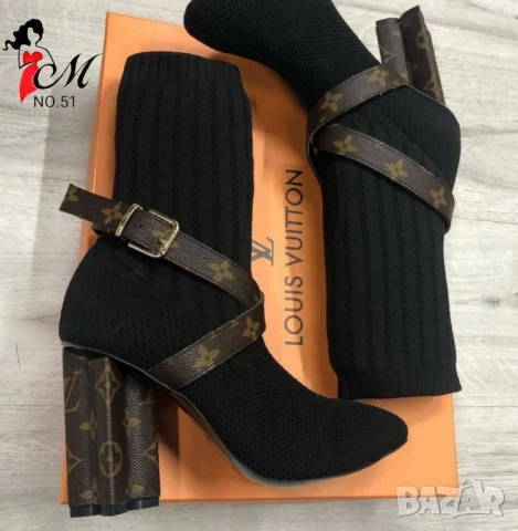 дамски боти Louis Vuitton , снимка 3 - Дамски боти - 51390047