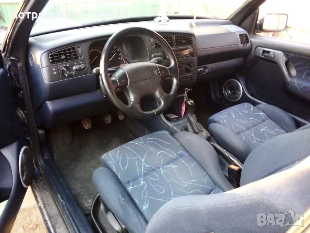 VW GOLF 3 CABRIOLET - KARMANN, снимка 4 - Автомобили и джипове - 46898091