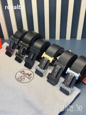 Hermes естествена кожа колани 