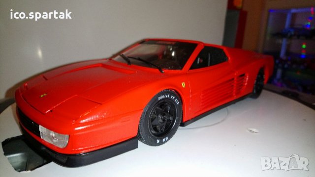 Ferrari 1:18 Testarossa spider 84 , снимка 6 - Колекции - 32389522