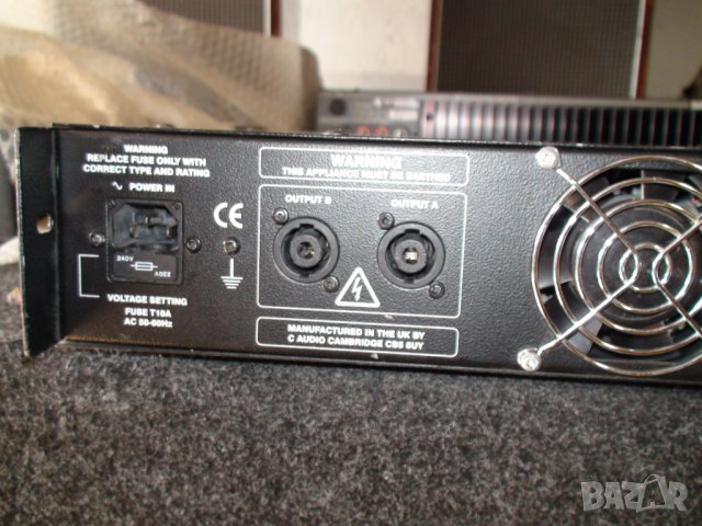 C AUDIO ST400I 2 x 400w RMS POWER Amplifier, снимка 6 - Други - 32884858