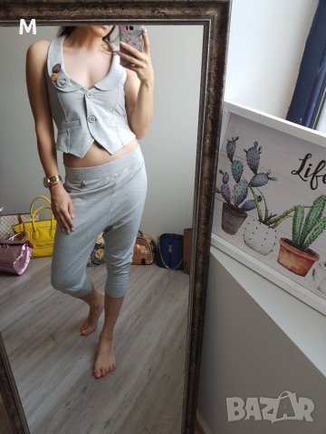 НОВ дамски сив екип на намаление, снимка 1