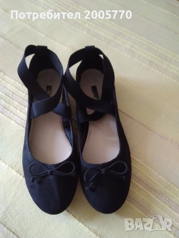 Нови дамски обувки PRIMRK- черни и ATMOSPHERE-сиви, снимка 2 - Маратонки - 51690589