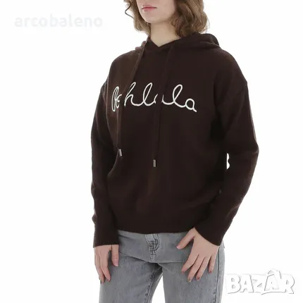 Дамски суичър с качулка, 4цвята , снимка 3 - Суичъри - 48407263