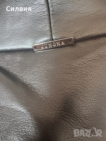 Нова дълга лъскава кожена рокля "Junona" / "Юнона", номер 36, размер S, снимка 2 - Рокли - 52413951