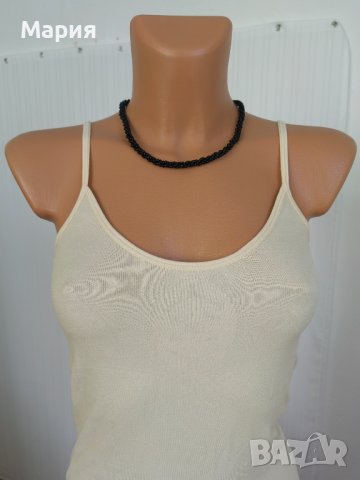 Колие за Висулка Декоративно Мъниста Гердан Черен цвят Бижу, снимка 9 - Колиета, медальони, синджири - 38235724