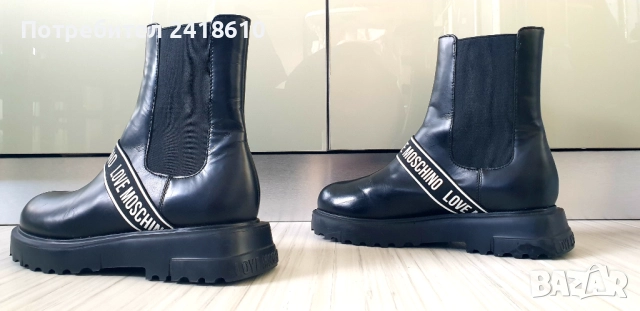 Love Moschino Size 39/25см ОРИГИНАЛ! Дамски Боти!, снимка 7 - Дамски боти - 52166563