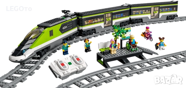 ЛЕГО 60337 СИТИ – Експресен пътнически влак LEGO 60337 City LEGO City – Express Passenger Train, снимка 2 - Конструктори - 52452594