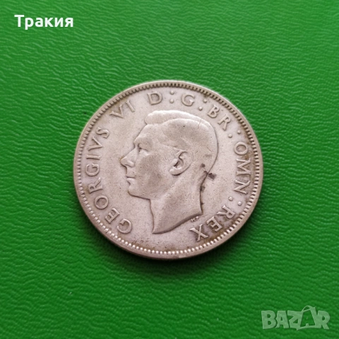 2 шилинга 1941 г. Сребро, снимка 2 - Нумизматика и бонистика - 53473596