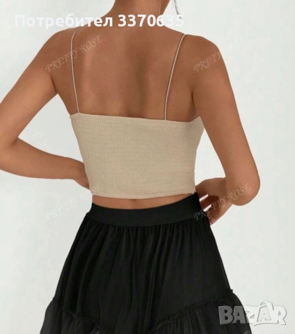 Дамски стилен топ, S размер, снимка 3 - Корсети, бюстиета, топове - 52031731