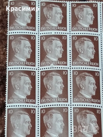 DEUTSCHES REICH. , снимка 4 - Филателия - 53420861