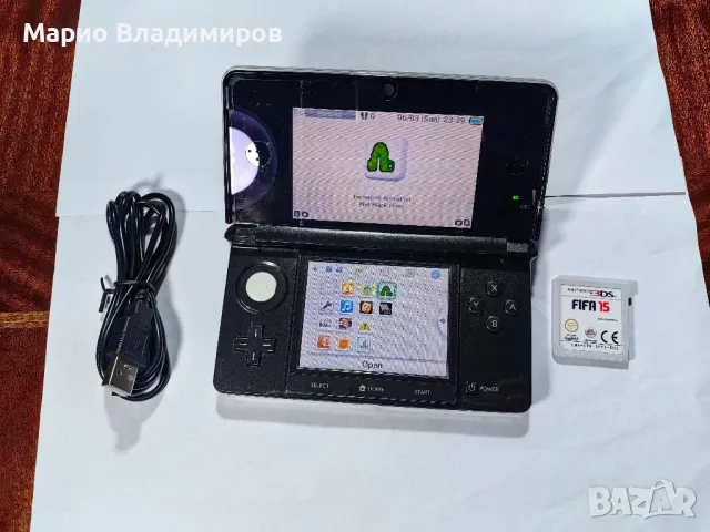 Nintendo 3ds + игра, снимка 1