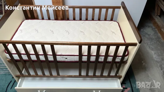 Детско креватче, снимка 2 - Мебели за детската стая - 49909380
