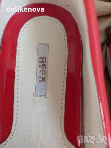 GEOX. Size 41. Кожени обувки с лаково покритие., снимка 3 - Дамски ежедневни обувки - 42969713