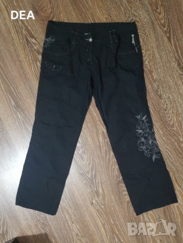 Черен пролет-есен панталон 42н-10лв.НАМАЛЕНИЕ, снимка 1 - Панталони - 40835321
