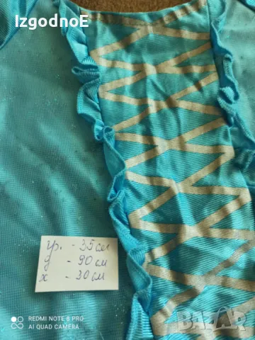 8-10г Карнавална рокля Елза и Анна замръзналото кралство Frozen , снимка 2 - Детски рокли и поли - 47548344