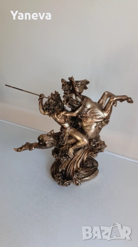 Посейдон древногръцки бог на моретата, океаните, земетресенията и конете., снимка 8 - Статуетки - 53134420