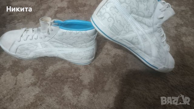 Асикс tiger-кожен кец 42-43 номер-като нов, снимка 3 - Кецове - 39579308