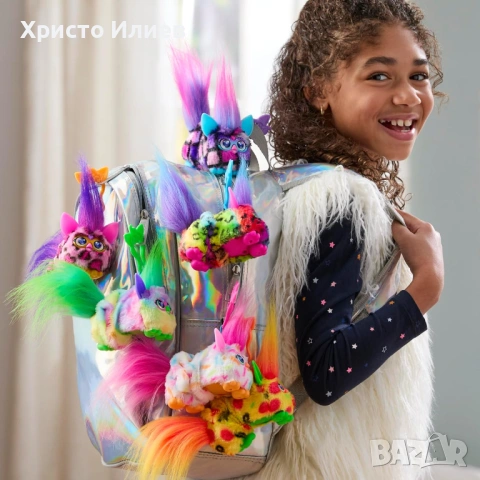 HASBRO DJ FURBY Furblets плюшена интерактивна играчка с 45 звука Фърби, снимка 6 - Други - 53576409