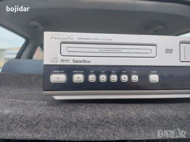 PHILIPS dvd/vcr combi, снимка 5 - Плейъри, домашно кино, прожектори - 44049571