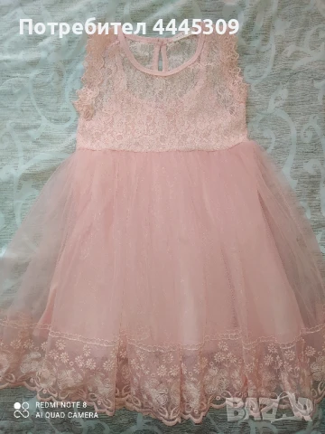 Приказна рокличка 6-7 г, снимка 2 - Детски рокли и поли - 50506307
