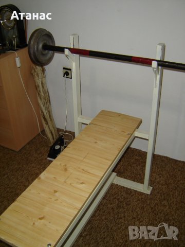 лежанка и лост, снимка 2 - Фитнес уреди - 32957453